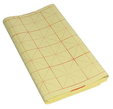 Operitacx 70 Blatt Praktisches Kalligrafiepapier Schreibpapier Chinesische Kalligrafie Kalligraphie-übungspapier Kariert Reines Handgeschöpftes Kalligrafiepapier Kalligraphiepapier Netz