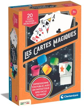 Clementoni Magici | 1 cubo e scatola + 4 bicchieri + 15 carte + 1 manuale. | 7 Anni | 52815