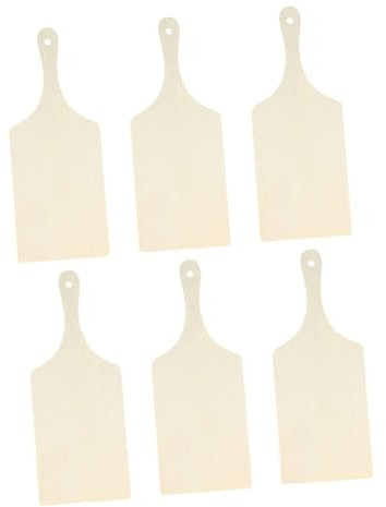 Mikinona 6stücke Holz Schneidebrett Mit Auffangschale Schneidebrett Aus Holz Für Küche Serviertablett Für Lebensmittel Praktisch Und Sicher Für Langzeitgebrauch