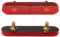 AYBUY Reflektoren Motorrad E4 Hinten Rot, 2 Stück 87X21X12mm Fahrrad Reflektoren, Motorrad Reflektor, Rückstrahler Katzenauge Multifunktional Scooter E-geprüft