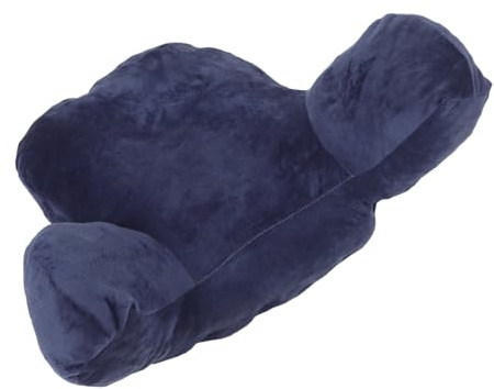 Cabilock Almohada de Respaldo con Brazos de Felpa Algodón, Apoyo Lumbar