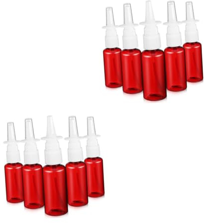 4 Ensembles Flacon Épaule Plat Transparent Spray Bottle Bouteille Spray Impermeabilisant Bouteille D'eau Flacons Pulvérisateurs Nasaux Bouteille De Brume 5 Pièces * 4 ABOOFAN