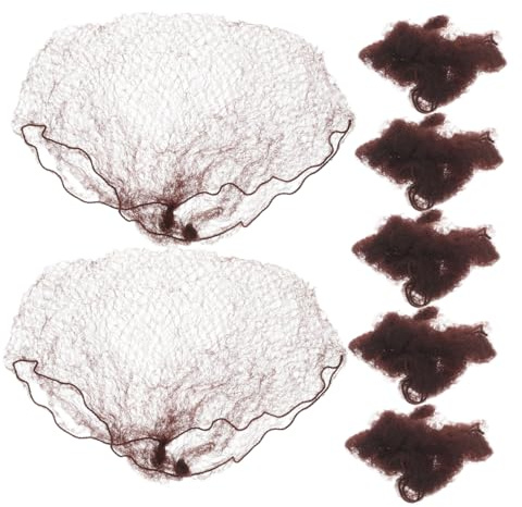 VICASKY 100stücke Haarnetze für Damen zum Schlafen Unsichtbare Haarnetz-accessoire Haarnetze zum Schlafen Haarnetz für Duttfrisuren für Perücken Duttnetz Haarnetz für Perücken Duttabdeckun