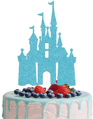 Castle Cake Topper Castle Birthday Decorations Princess Birthday Decorations