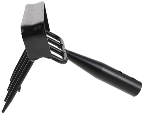JOINPAYA Rastrello da Giardino per Diserbo in Acciaio Resistente, Attrezzo Manuale Multiuso per Estirpare Erbacce e Coltivare Orto, Utensile per Manutenzione Prato e Aree Verdi Senza