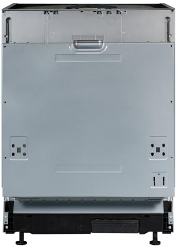 Russell Hobbs Fully Integrated Built-In Dishwasher, 14 Place Settings, 7 Wash Programs, Class C, 1-24-Hour Delay Start, Extra Drying, Overflow & Leak Protection in Silver, 60cm Wide, RH60BIDW00C1