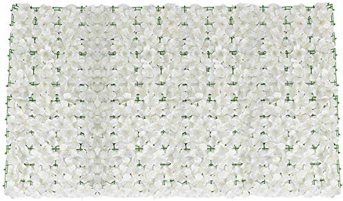 GXBCS Clôture De Jardin De Feuilles Artificielles Faux Lierre Jardin Brise-Vue Écran de Balcon rétractable écran haie de Jardin pour extérieur intérieur Extensible Artificiel Fleur de Lierre clôture
