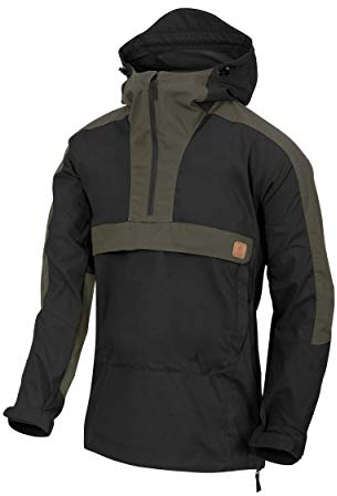 Helikon-Tex WOODSMAN Anorak Jacket® - Black/Taiga Green