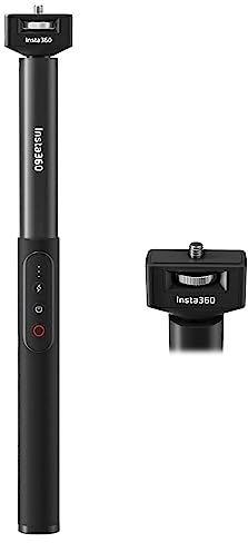 Insta360 Perche à Selfie Invisible avec Chargeur de caméra intégré pour Insta360 X3, One X2 et One RS