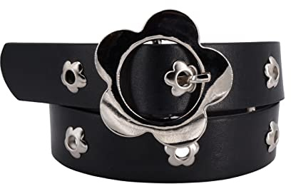 EANAGO Kindergürtel mit schöner Schnalle - moderner Gürtel für Kinder von 3-12 Jahren,- Kindergürtel Mädchen – children´s belt