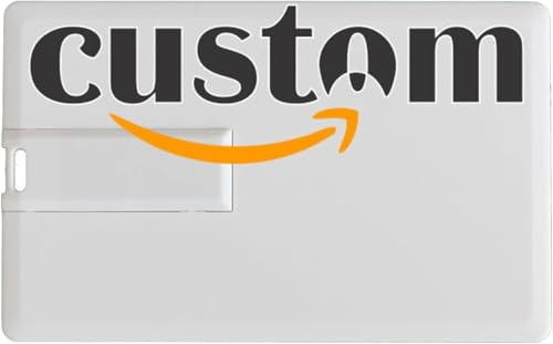 PROMO-SHOP - Memoria USB y Tipo C Personalizada 16 GB, Tarjeta Pendrive Personalizada con Foto o Logo, Mecanismo Plegable, USB Flash Regalo, Comuniones, Bautizos, Bodas (Memoria USB)