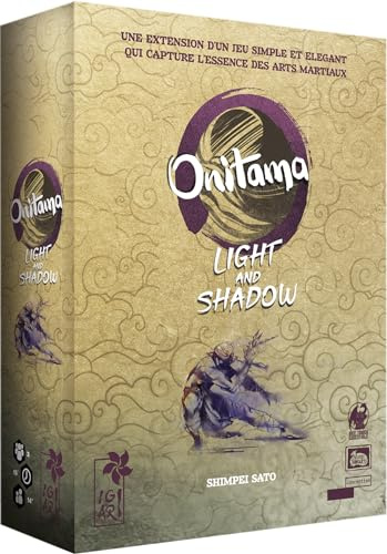 Asmodee Igiari Onitama - Extensión: Light and Shadow - Juegos de Mesa - Juegos de Estrategia a Partir de 14 años - Juego para 2 Jugadores - Versión Francesa