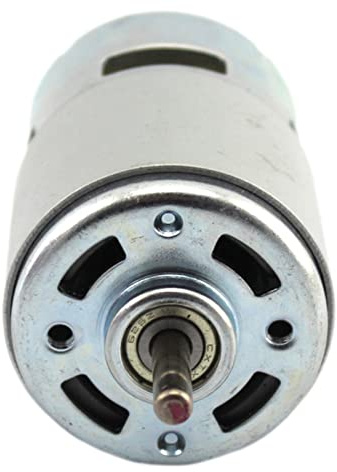 Drehmomentleistung 12–24 V Doppelkugellager 775 Gleichstrommotor Bohrmotor, electronic starter for Zuckerwattemaschinen, electronic starter for kleine Drehmaschinen, Drehwerkzeuge for Aktenvernichter