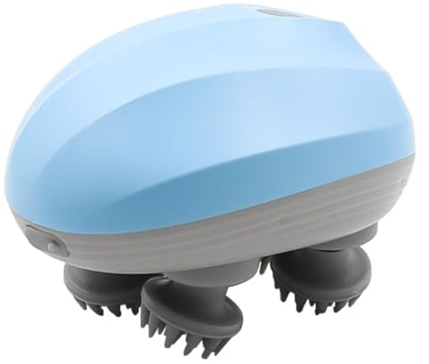 Tiardey Massage de la tête Masseur électrique du Cuir chevelu Appareil de Massage étanche pour la Relaxation du Corps Soulagement du Stress Convient aux Femmes Hommes Animaux de Compagnie