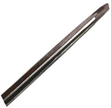 WUWMTUTCK Handreibahle mit verlängerter Klinge, 1:50, konisch, 3–30 mm, Reibahle mit geradem 9crsi-Schaft, manuell reibender Präzisionsfräser(30mm)