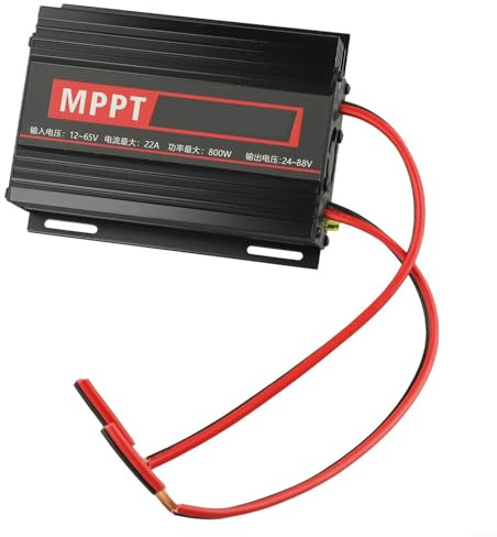 Chargeur solaire MPPT 800 W avec écran LCD pour systèmes 24 V 36 V 48 V 60 V 72 V Sortie USB Haute efficacité de charge
