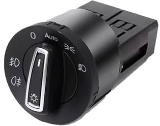Hauptlichtschalter für VW Polo Mk4 6Q 9N 9N3 2002-2009, automatischer Scheinwerferschalter, Autozubehör, Innenraum-Upgrade, Modifikation 1C0941531