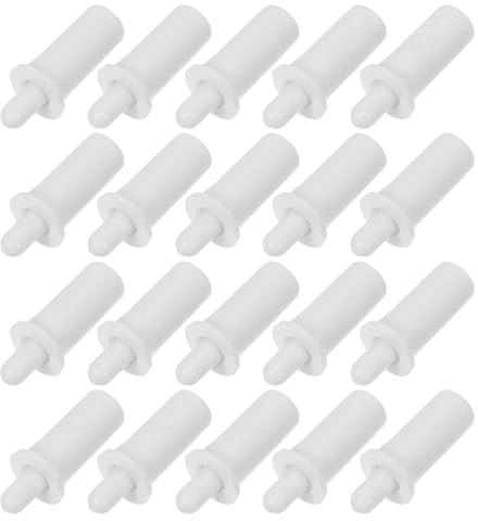 IWOWHERO Pasadores de Reparación para Persianas de Plantación Resorte, 20 Piezas, Fijadores para Láminas de Persiana, Accesorios Duraderos para Ventanas y Mosquiteros, Uso