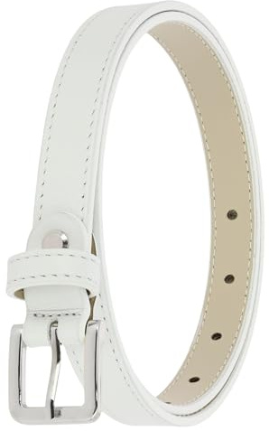 FASHIONGEN - Damengürtel aus echtem italienischem Leder, 2 cm Breite, LINDA