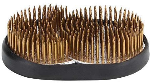 Einzigartige Sonnen- und Mondform Blume -og, Blumenarrangement Nadel Pin Blumenarrangement Kenzan Pin Holder Blumenarrangement Tool(M.)