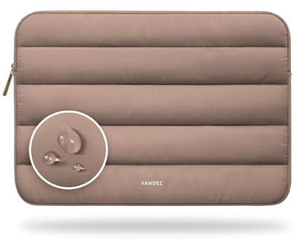 Vandel - Die Original Puffy Laptophülle für Damen, geeignet für 13-14 Zoll (33 bis 35,6 cm) Laptops. Diese Hülle für MacBook Pro 14 Zoll, MacBook Air 13 Zoll, iPad Pro 12,9 Zoll eignet sich als