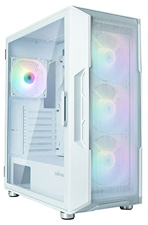 Boitier PC Moyen Tour Zalman i3 Neo (Blanc) RGB