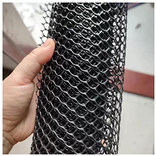 Grillage Jardin Filet à Poule à Oiseaux Rouleau De Filet De Jardinage, Escaliers Balcon Chats / Chiens Clôture Anti-chute, Plastique Noir Hexagonal Clôture Pour Plantes, Coupable Filet Pour Volailles