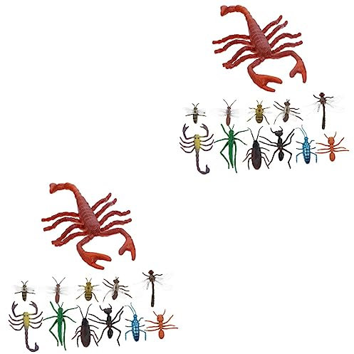 Toyvian Pièces Jouets Trucs De Fête Provisions Insecte