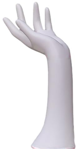 WHAPELQ Schaufensterpuppe Hand Modell, schmuckständer hand Schmuckhand, Schmuck Hand Form Ständer, Hand Finger Armband Display für Ring Halskette Armbänder, Weiße Rechte Hand