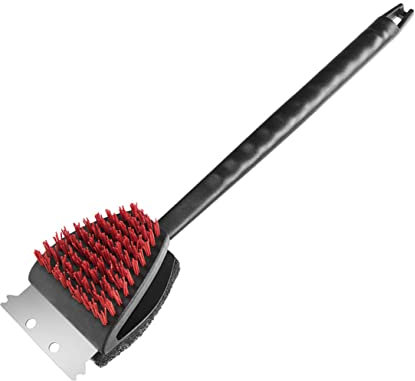 CIYODO Grill-reinigungsbürste Mit Reinigungsschaufel Grillreinigungswerkzeug Multifunktionale Grillbürste Kompakt Und Tragbar