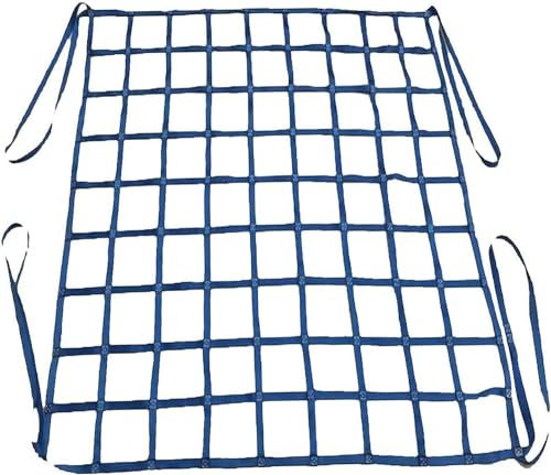 SSDDLZEQ Frachthebenetz, Frachtschlingennetz, flaches Schlingennetz, Frachthandhabungswerkzeug, Netzhebewerkzeug for den Heimgebrauch (Size : 2 X 2M/Mesh 15cm/Load 2T)