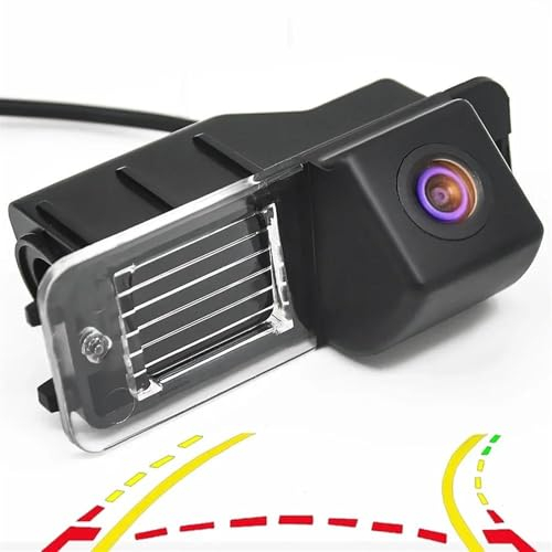 DZSYANJIASM Rückfahrsysteme Variable Parkplatz Linie Dynamische Flugbahn Tracks Auto Rückansicht Kamera Für VW Für Polo V 6R Für Golf 6 VI Wasserdichter Kamera