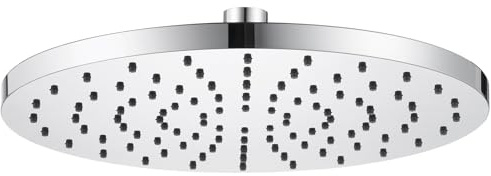 AONEON Cabezal de ducha de cascada de 10 pulgadas, cabezal de ducha grande con ángulo ajustable de alta presión de 2.5 GPM, cromado SH001CH-D10