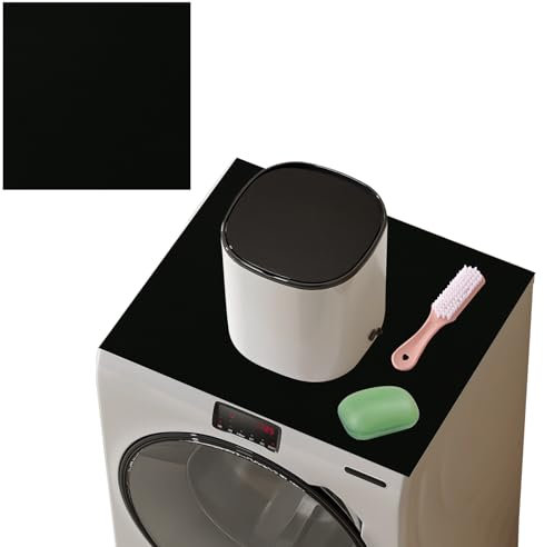 DELAESI Tapis Machine a Laver 60×60cm Protection Machine a Laver Tapis Lave Linge Universelle Housse Machine a Laver pour Lave-Linge Sèche-Linge Réfrigérateur