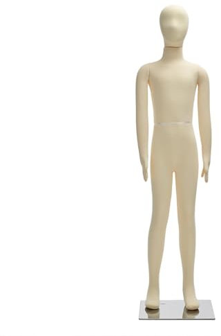 Schaufensterpuppe 1 2 3 4 6 8 10 12 14 Jahre Alt Kleinkind Schaufensterpuppe Torso, Gesichtslose Kinder Schaufensterpuppe Ganzkörper Kinder Ankleidepuppe Manikin Für Kinder/Teenager/Jugendliche/Junior