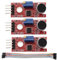 Heevhas KY-037 4 pin Modulo sensore di rilevamento del suono vocale Trasmettitore microfonico per l'auto robot intelligente Kit fai da te con cavo (3 pezzi)