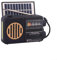 HOHOVYVY Radio solaire portable avec haut-parleur Bluetooth, lampe de poche LED et lecteur MP3 – Récepteur FM/AM/SW, USB, carte TF
