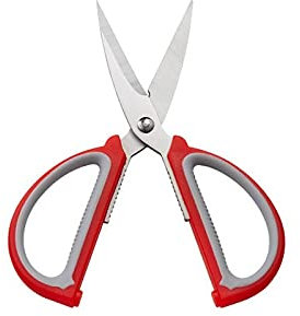 Prettiee Tijeras para Ensalada, potentes Tijeras domésticas, aptas para Cocina, para Cortar Telas a Medida, multifuncionales.