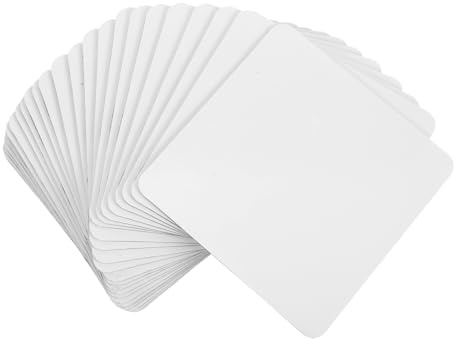 COLLBATH 25 piezas Bases Cuadradas para Tartas de Papel Blancas de Unidades Soporte Resistente para Pasteles Accesorios para Fiestas y Repostería