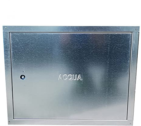 Sportello portello porta zincata per contatore acqua (50x50cm)