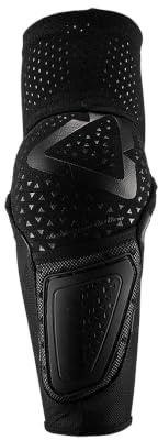Leatt 3DF Hybrid Ellenbogenprotektoren schwarz