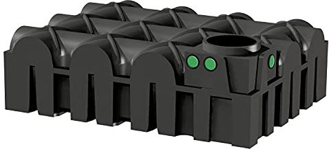 REGENTA Regenwassertank Flachtank Zisterne 5000 Liter Solo