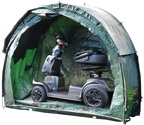 Storage Tent | 2m Wide, 0.8m Deep, 1.7m High | Outdoor Cover For Mobility Scooters, Wheelchairs | Waterproof Cover | Shelter Canopy For Garden and Garage
