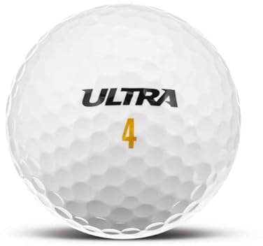Wilson Ultra Distance Golfbälle – Individuell Bedruckt mit Namen, Text, Bild oder Logo – Personalisierte Golfbälle als Geschenk für Golfer – Ideal für Turniere, Training & Freizeit