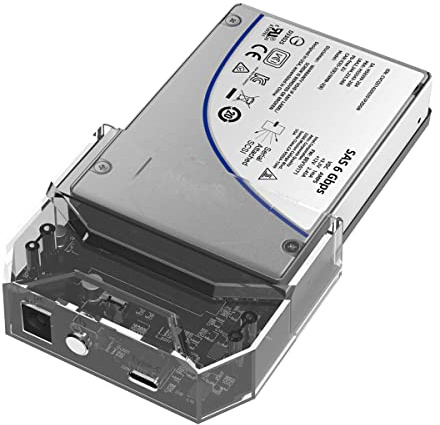 K108SAS Adaptateur de boîtier de disque dur SAS/SATA HDD/SSD vers USB 3.1 2,5