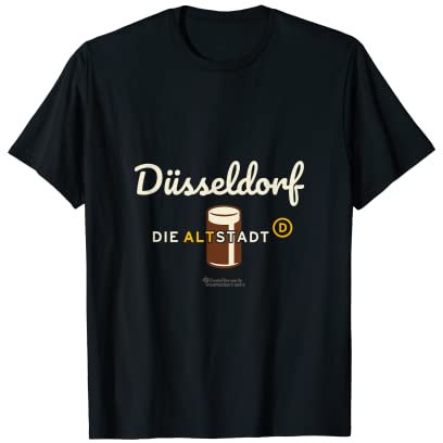 Düsseldorf Die AltStadt Glass of Local Craft Beer Düsseldorf T-Shirt