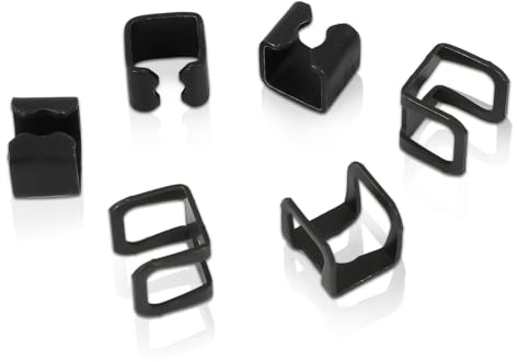 6 Pieces 2T Horizontal Car Floor Jack Spare Parts Jack Hoop Claw clamp Clip