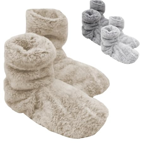 Vivezen - Boots, Bottes, Chaussons Chauffants Micro Ondes déhoussables - du 36 au 43 - Plusieurs Coloris