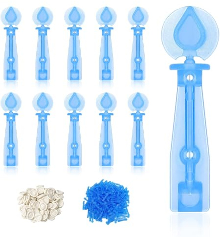 FINELYCR Pack of 200 Needle Pimple Pimple Piercing with Finger Cuff Pimple Needle, Small Comedone Squeezer, 0.01 mm Fine Needle Tip, for Removal of Acne and Blackheads