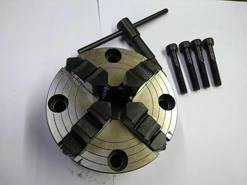 Amz454 Drehfutter, 4 Backen, unabhängig, 100 mm, Frontmontage